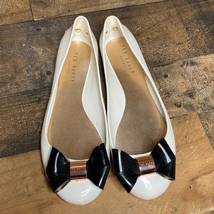 Ted Baker London Flats Bow Jelly Ballet